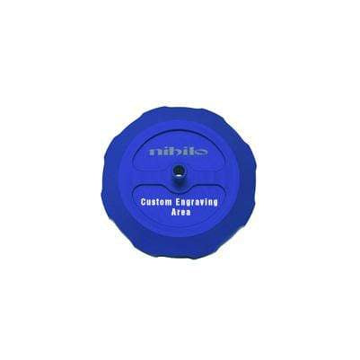 Nihilo Concepts Gas cap Blue Custom Engraved KTM/Husqvarna Billet Gas Cap 2014-2021 Screw-On