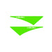 Nihilo Concepts Gri Green KAWASAKI KLX 110 SIDE PLATE GRIP TAPE 2011-2020
