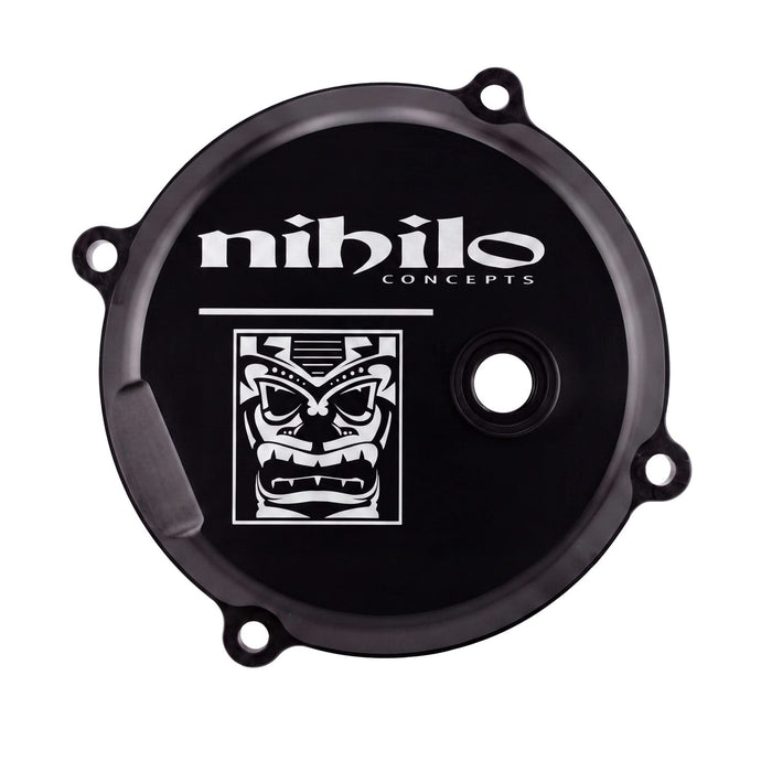 Nihilo Concepts Clutch Cover Black Billet Clutch Cover - KTM 50 SX / Husqvarna TC 50 / GASGAS MC 50 (2024–2027)