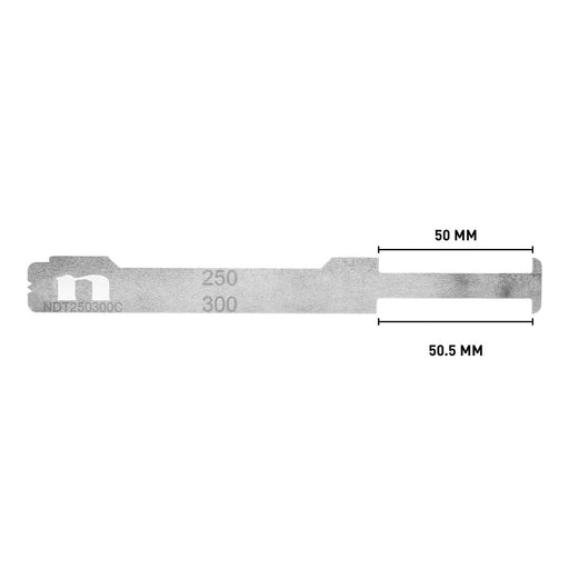 KTM/Husqvarna/GASGAS 250/300 SX Timing/Deck Tool Stainless Steel 2023-2025 KTM/Husqvarna/GASGAS 250/300 SX Timing/Deck Tool Stainless Steel 2023-2025