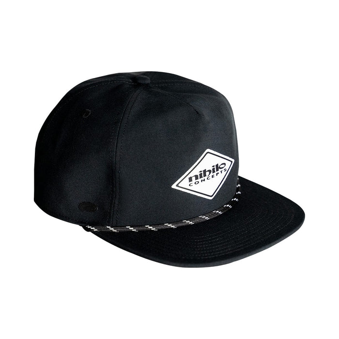 Nihilo Concepts Hat Black Nihilo Concepts Diamond Patch Snap Back Hat