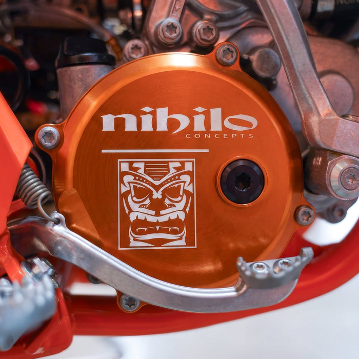 Nihilo Concepts Clutch Cover Billet Clutch Cover - KTM 50 SX / Husqvarna TC 50 / GASGAS MC 50 (2024–2027)