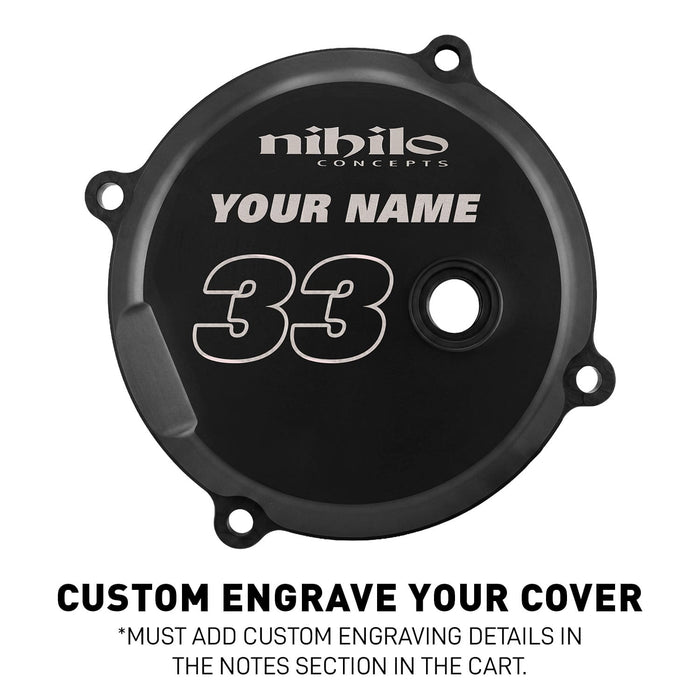 Nihilo Concepts Clutch Cover Billet Clutch Cover - KTM 50 SX / Husqvarna TC 50 / GASGAS MC 50 (2024–2027)
