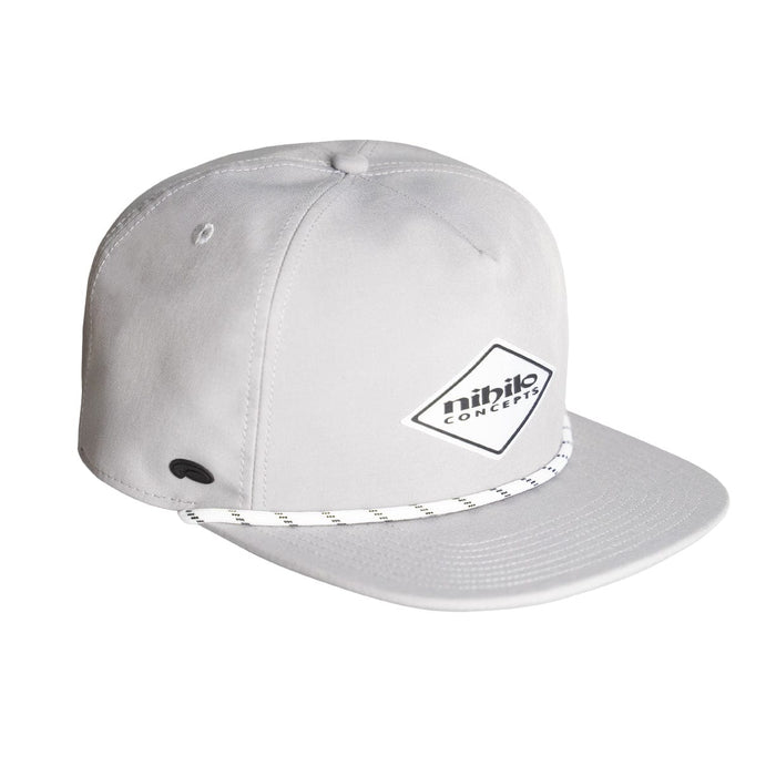 Nihilo Concepts Hat Cool Grey Nihilo Concepts Diamond Patch Snap Back Hat