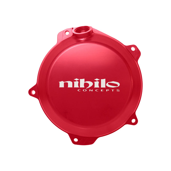 Nihilo Concepts Clutch Cover Red KTM/Husqvarna/GASGAS Big Bike Billet Clutch Cover 2024-2025