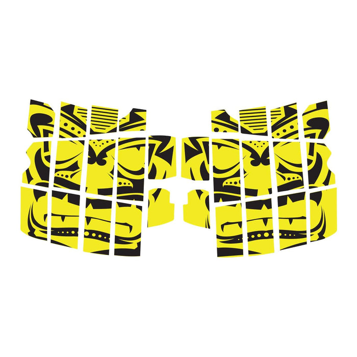 Nihilo Concepts Louver Graphics Black & Yellow +$9.99 / 2007-2021 KTM / Husqvarna / GASGAS 65 Radiator Louver Graphics 2024-2025