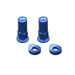 Nihilo Concepts Rim Lock Nut Kit Blue Rim Lock Nut Kit