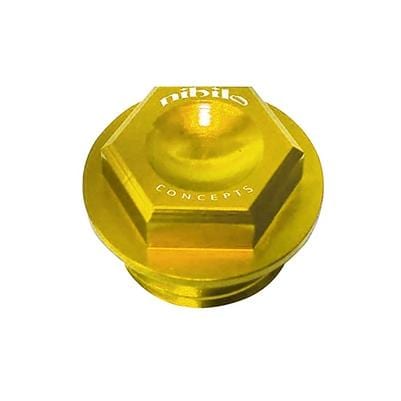 Nihilo Concepts Oil Fill Plug Yellow Suzuki RM 85 Oil Fill Plug 2002-2020