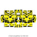 wmr1 Black & Yellow +$9.99 / 1998-2019 KTM/Husqvarna 50 Radiator Louver Graphics 1998-2020