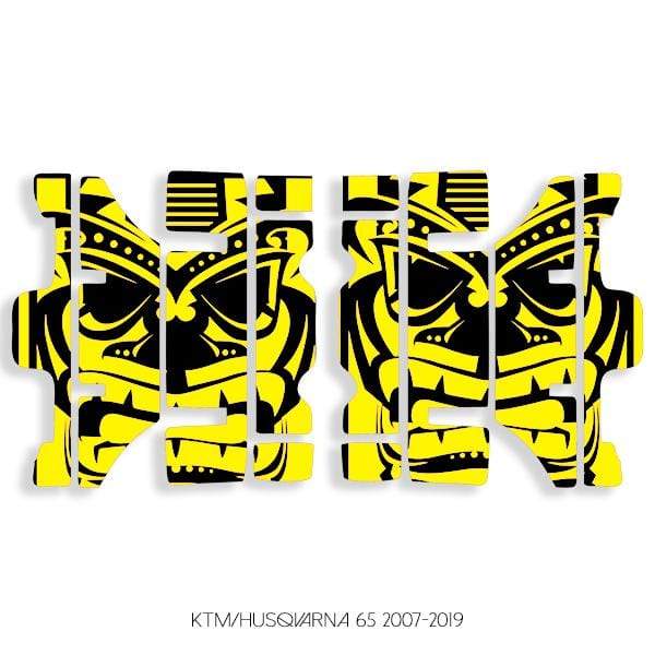 Nihilo Concepts Louver Graphics Black & Yellow +$9.99 / 2007-2021 KTM / Husqvarna / GASGAS 65 Radiator Louver Graphics 2007-2021