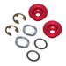 Nihilo Concepts Red Oversized Front Brake Rotor Replacement Grommet Kit